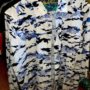 Robert Graham men’s long sleeve shirt L